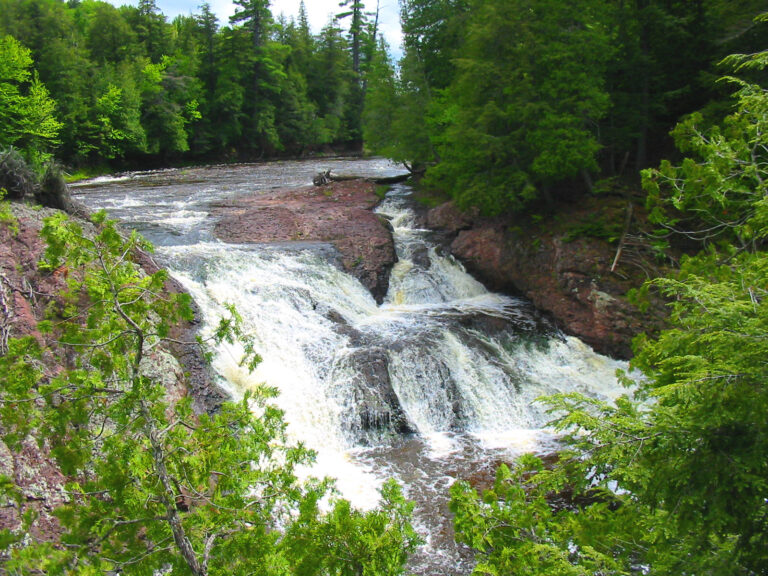 Great Conglomerate Falls - Ottawa National Forest - near Bessemer MI
