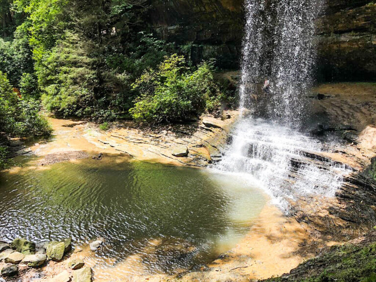 Northrup Falls in Tennessee