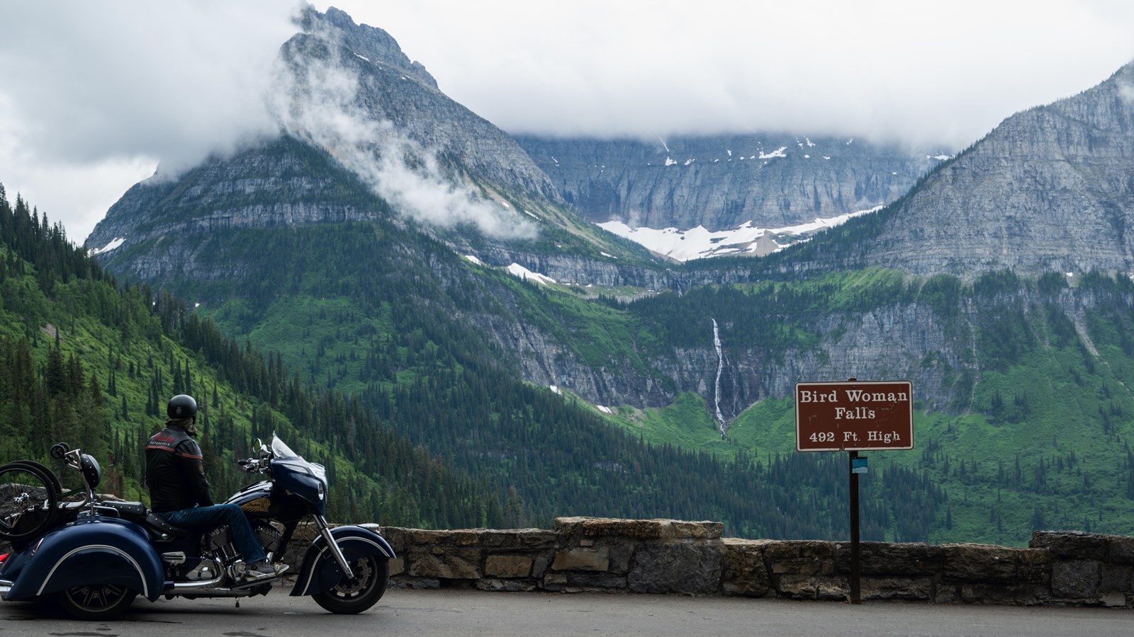 Bird Woman Falls Overlook