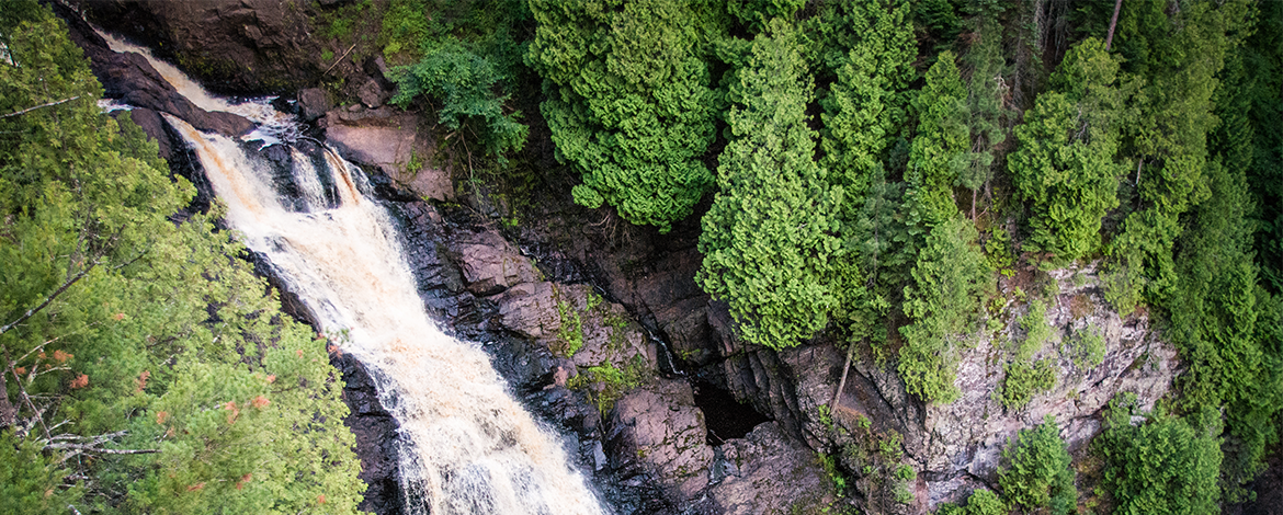 Manitou Falls - Wisconsin Waterfall