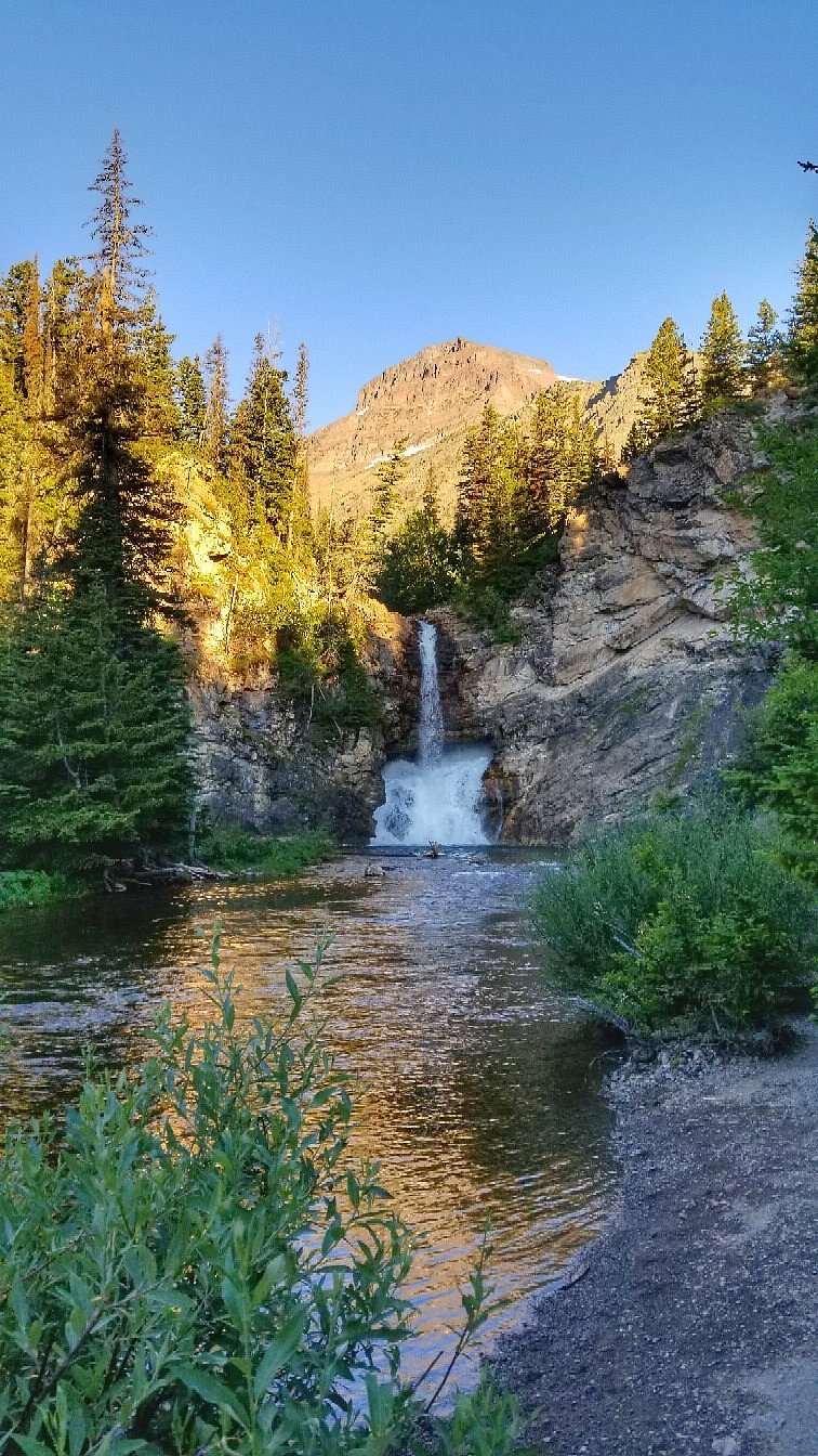Running Eagle Falls - Montana