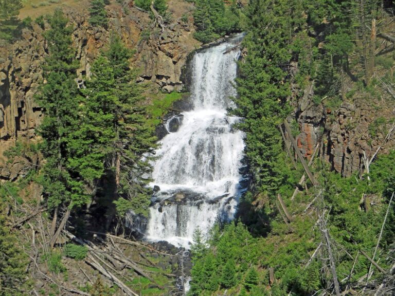 Undine Falls - Yellowstone National Park - Wyoming