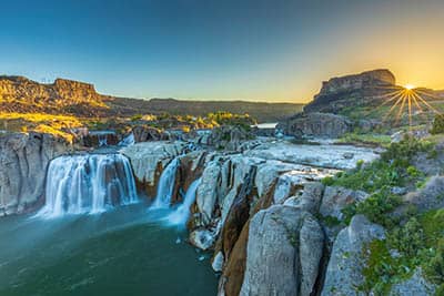 Shoshone Falls in Idaho